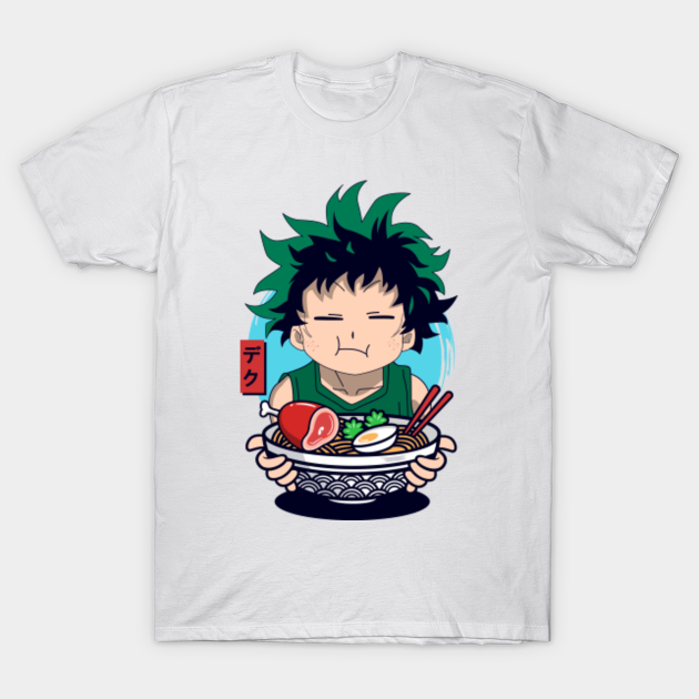 My Hero Academia Deku Ramen And Noodles Favorite Food - My Hero